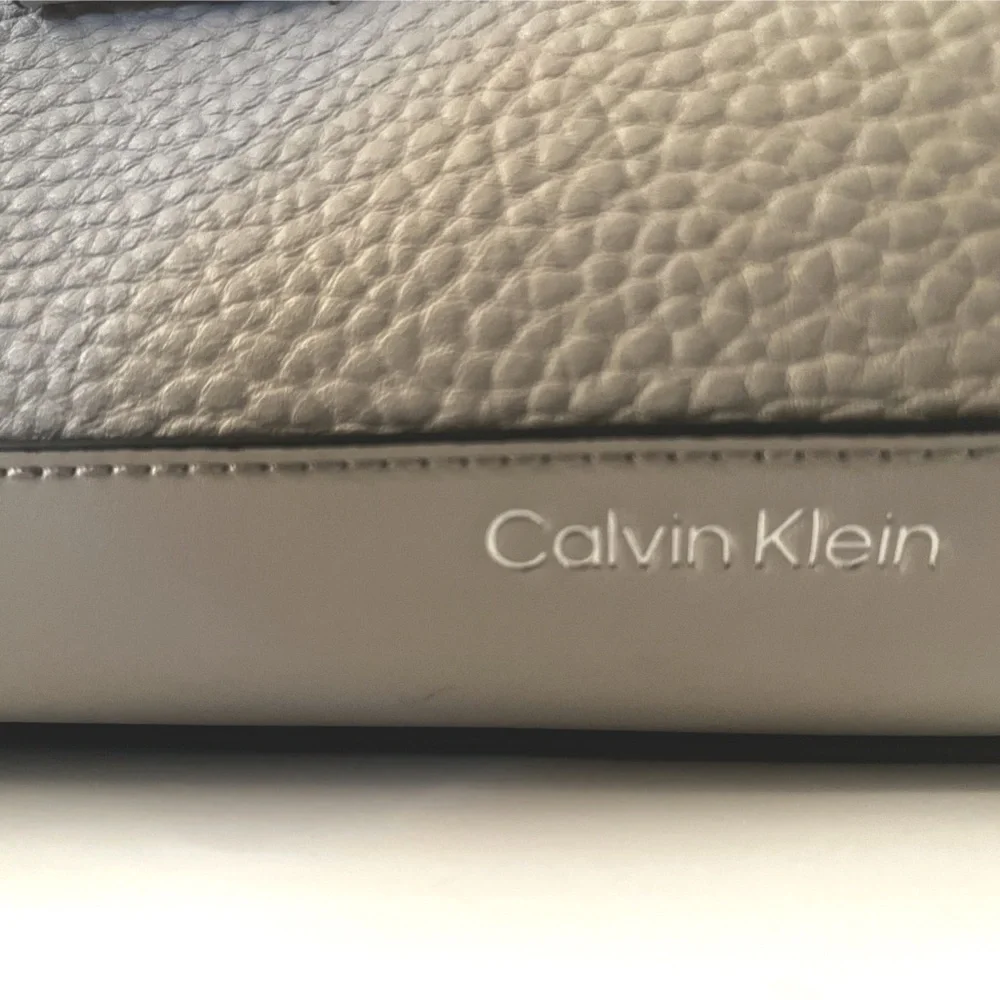 Calvin Klein Light Gray Satchel - Picture 3 of 16